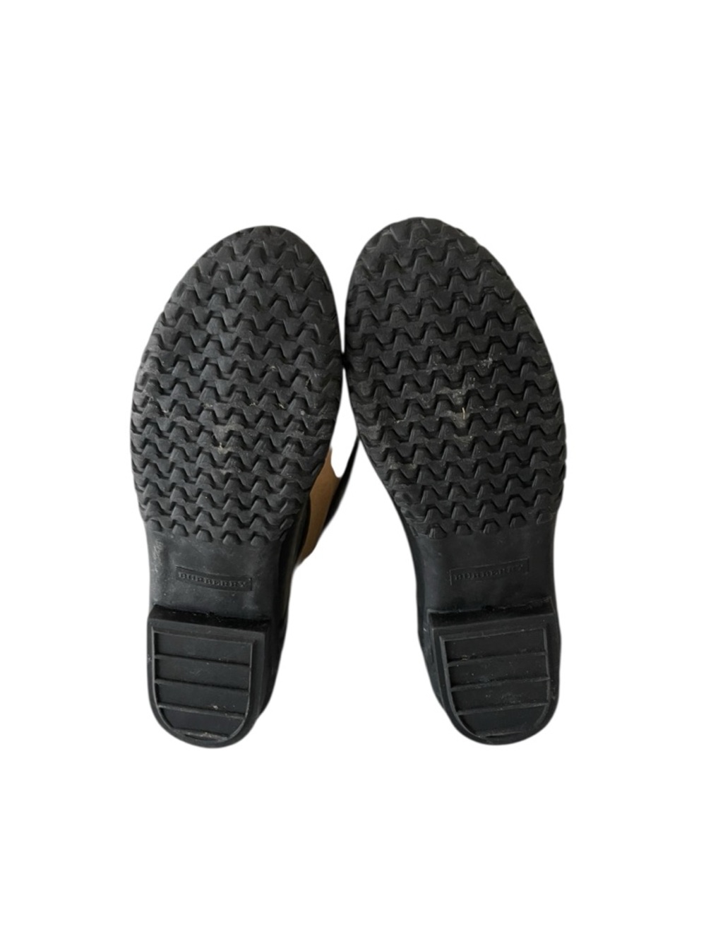 Burberry Rubber and Canvas Rain Boots Size:38 - Picture 7 of 9